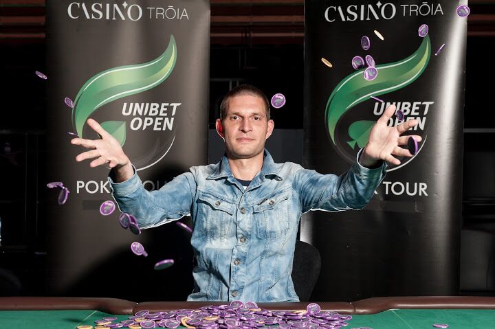 Дмитрий Варламов, победитель Unibet Open Troia