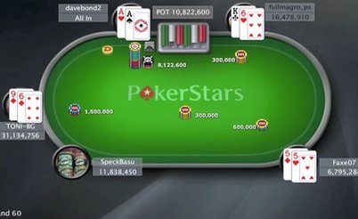 Sunday Million, финальный стол, 18 марта