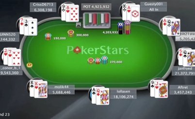 Sunday Million, финальный стол, 8 апреля